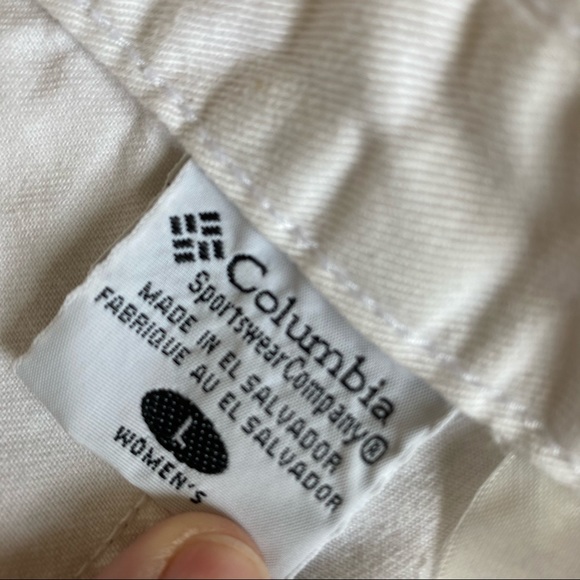 Columbia women’s shorts white size large - Picture 5 of 7